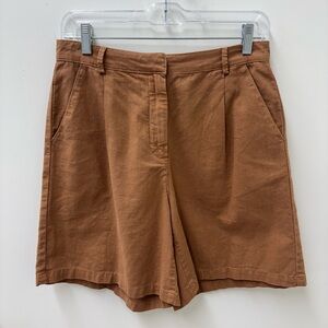 NWT Designers Society Urosel Toast Relaxed long shorts with Soft Fabric